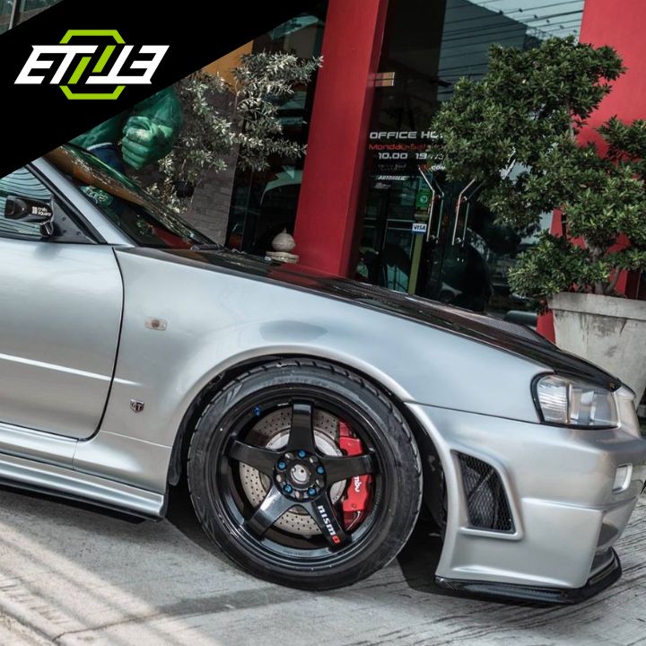 ETi Nissan Skyline R34 Z - Tune Style Front Fenders - Elite Ti