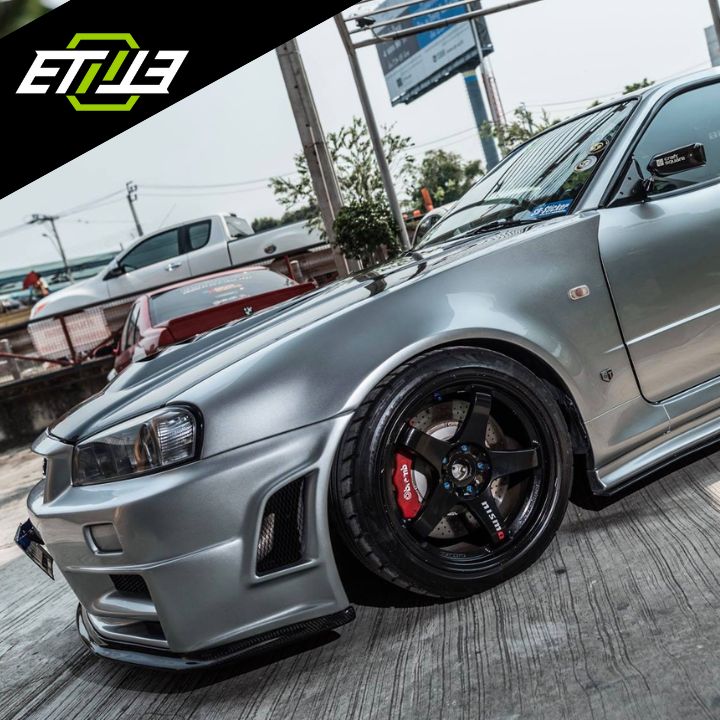 ETi Nissan Skyline R34 Z - Tune Style Front Fenders - Elite Ti