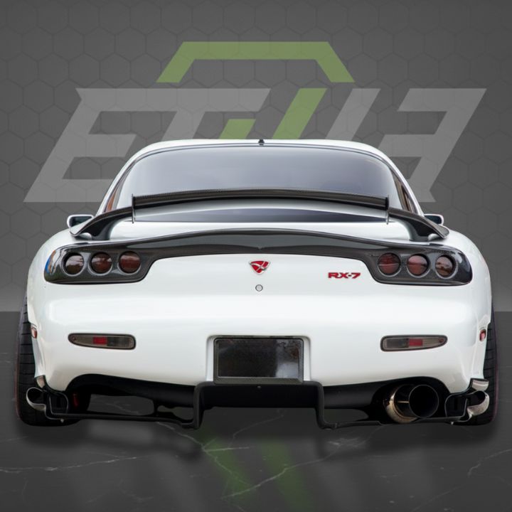ETi RX - 7 FD3S RE Amemiya Style Rear Lamp Tail Lip - Elite Ti