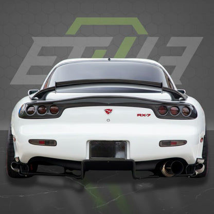 ETi RX - 7 FD3S RE Amemiya Style Rear Lamp Tail Lip - Elite Ti