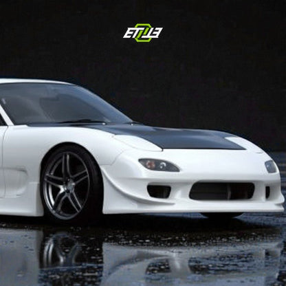 ETi RX - 7 FD3S VRTX Style Front Bumper Canard - Elite Ti