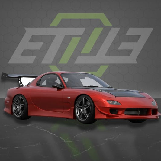 ETi RX - 7 FD3S VRTX Style Side Skirts - Elite Ti