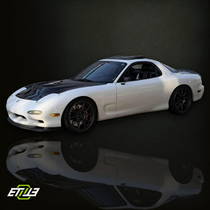 ETi RX - 7 V8 MS Style Hood - Elite Ti