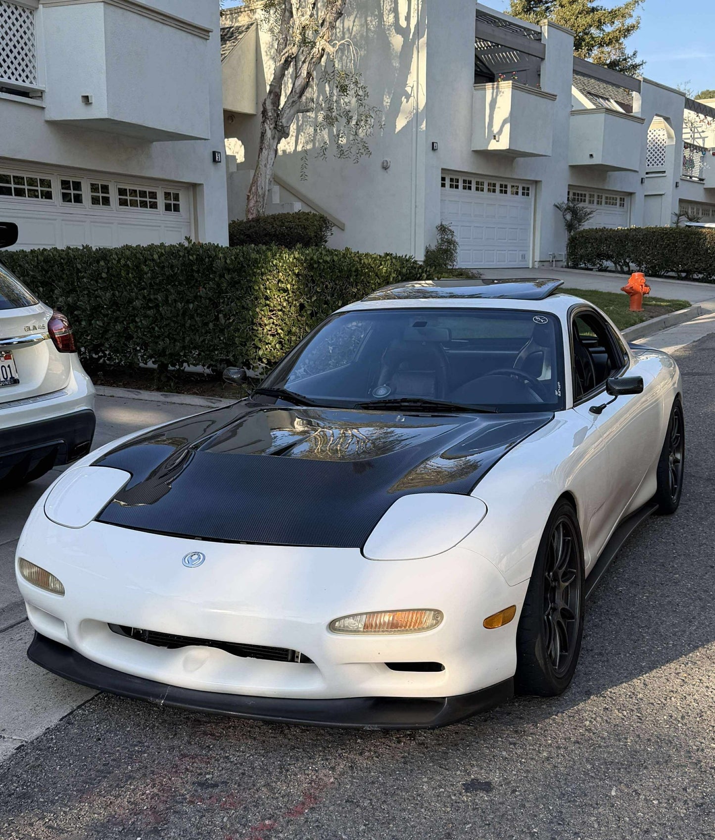 ETi RX - 7 V8 MS Style Hood - Elite Ti