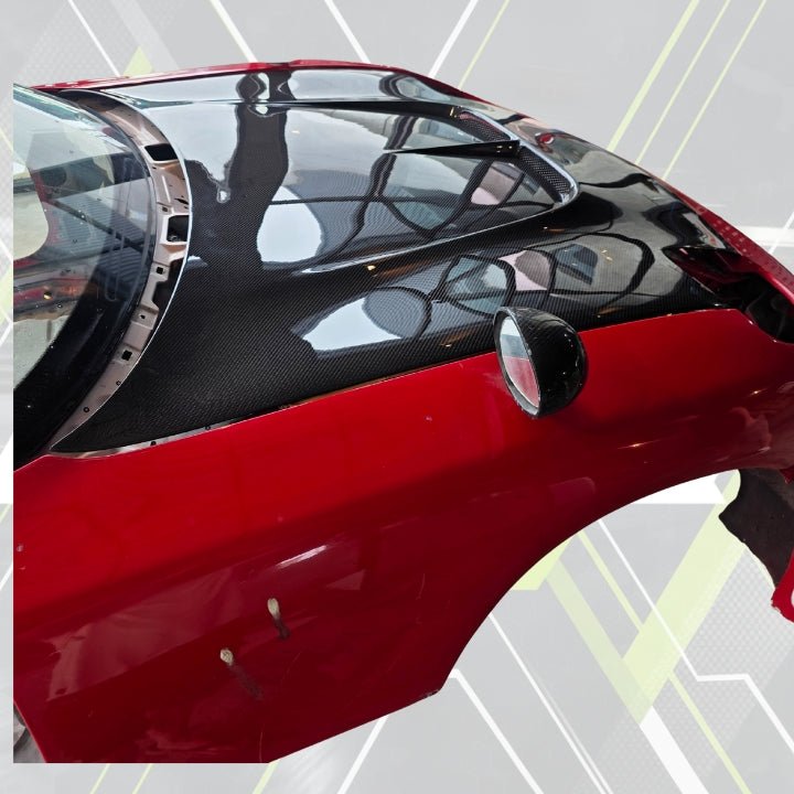 ETi RX - 7 V8 MS Style Hood - Elite Ti