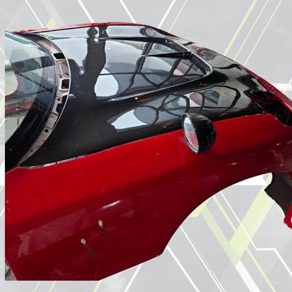 ETi RX - 7 V8 MS Style Hood - Elite Ti