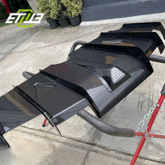 ETi RX - 8 Rear Bumper Diffuser - Elite Ti