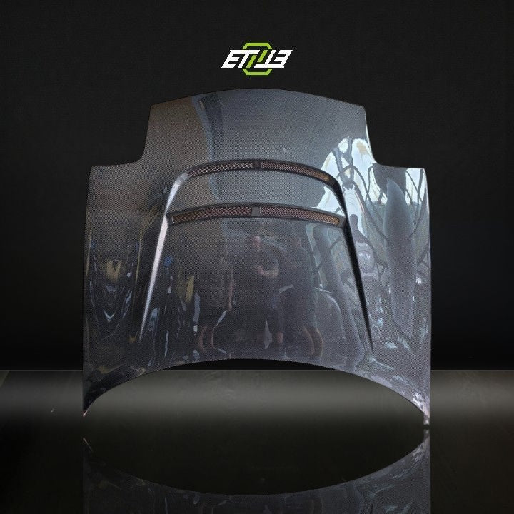ETi RX7 Suzuka Style Carbon Hood - Elite Ti