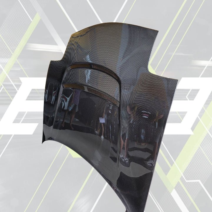 ETi RX7 Suzuka Style Carbon Hood - Elite Ti