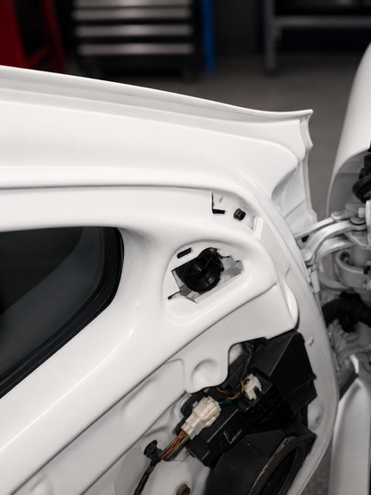 ETi SC300 SC400 Soarer window trim installed