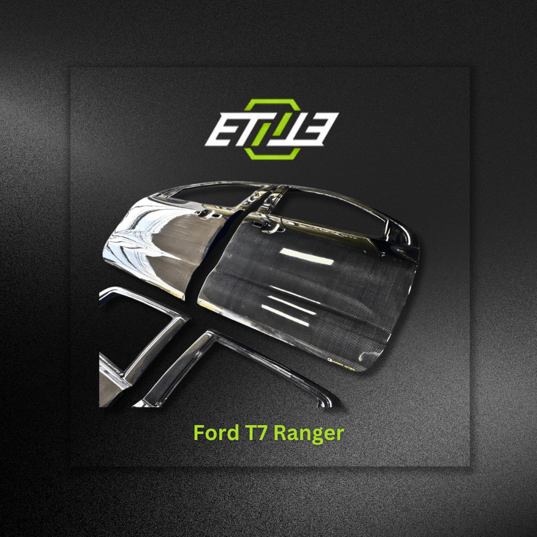 ETi T7 Ford Ranger Carbon Fiber Doors (2015 - 2019) - Elite Ti