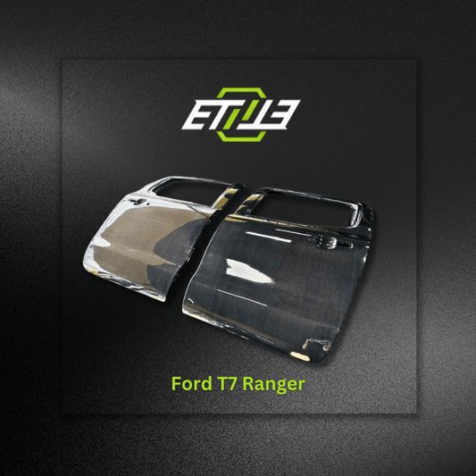 ETi T7 Ford Ranger Carbon Fiber Doors (2015 - 2019) - Elite Ti