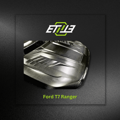 ETi T7 Ford Ranger Vented Carbon Fiber Hood - Elite Ti