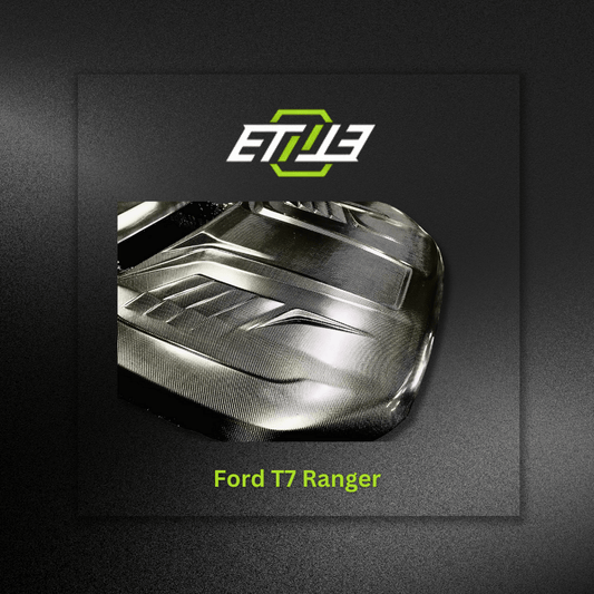 ETi T7 Ford Ranger Vented Carbon Fiber Hood - Elite Ti