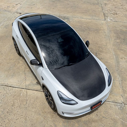ETi Tesla Model 3 Dry Carbon Hood - Elite Ti
