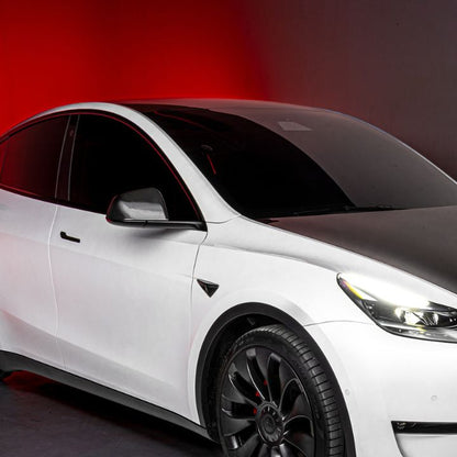 ETi Tesla Model 3 Dry Carbon Mirror Caps - Elite Ti