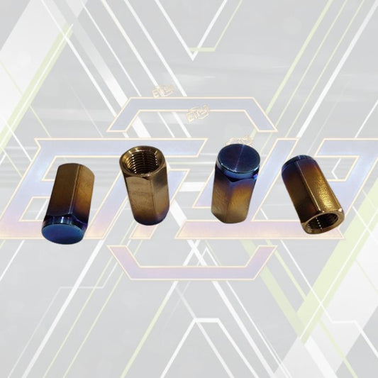 ETi Titanium Valve Stem Caps - Elite Ti