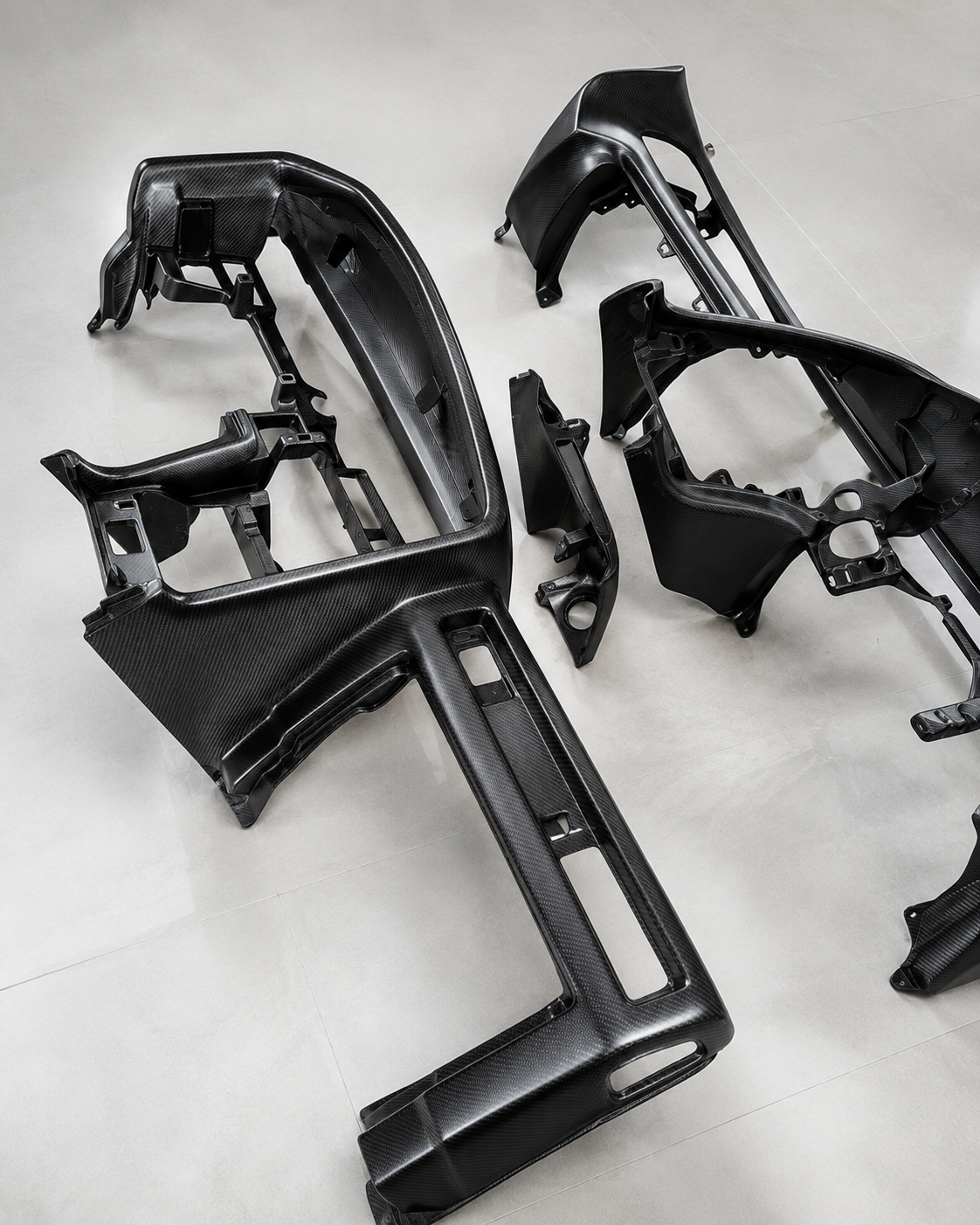 ETi Toyota Supra MK3 A70 carbon fiber dashboard components