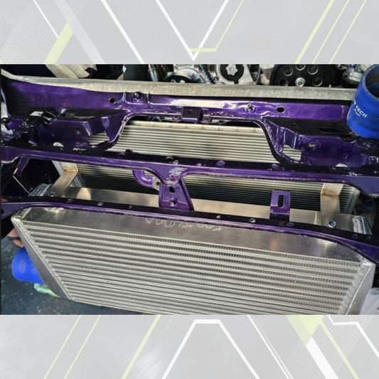 ETi Toyota Supra MK4 48mm Aluminum Performance Radiator - Elite Ti