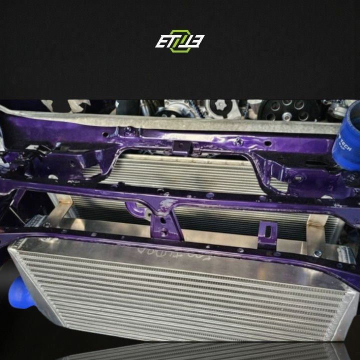 ETi Toyota Supra MK4 48mm Aluminum Performance Radiator - Elite Ti