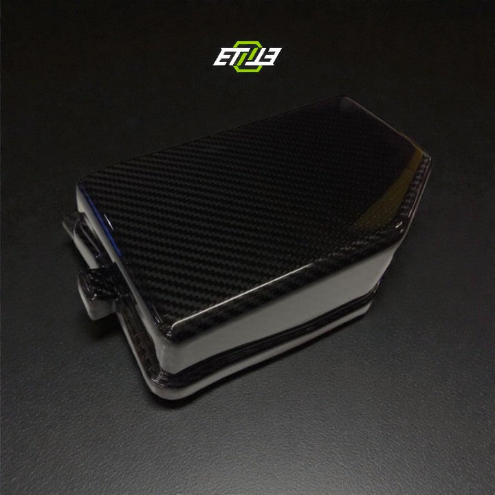 ETi Toyota Supra MKIV Carbon Fiber Fuse Box Cover - Elite Ti