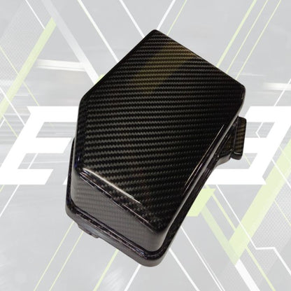 ETi Toyota Supra MKIV Carbon Fiber Fuse Box Cover - Elite Ti
