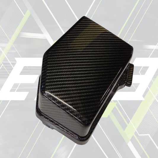ETi Toyota Supra MKIV Carbon Fiber Fuse Box Cover - Elite Ti