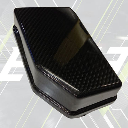 ETi Toyota Supra MKIV Carbon Fiber Fuse Box Cover - Elite Ti