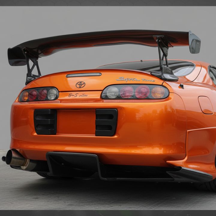 ETi Toyota Supra MKIV GT Style Wing - Elite Ti