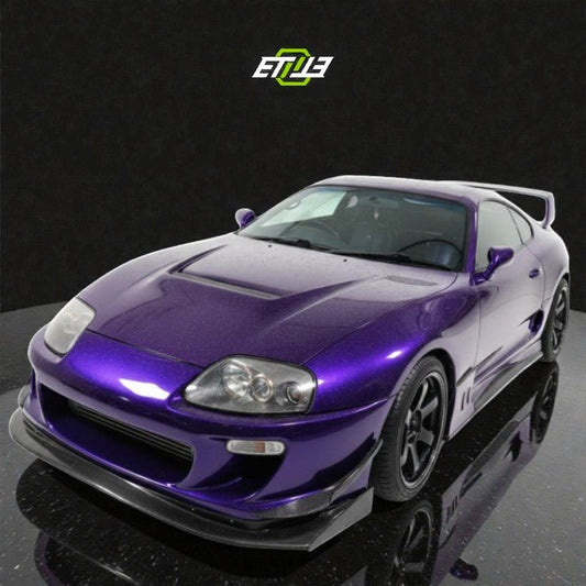 ETi Toyota Supra MKIV Ridox Style Front Bumper Splitter - Elite Ti