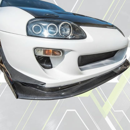 ETi Toyota Supra MKIV Ridox Style Front Bumper Splitter - Elite Ti