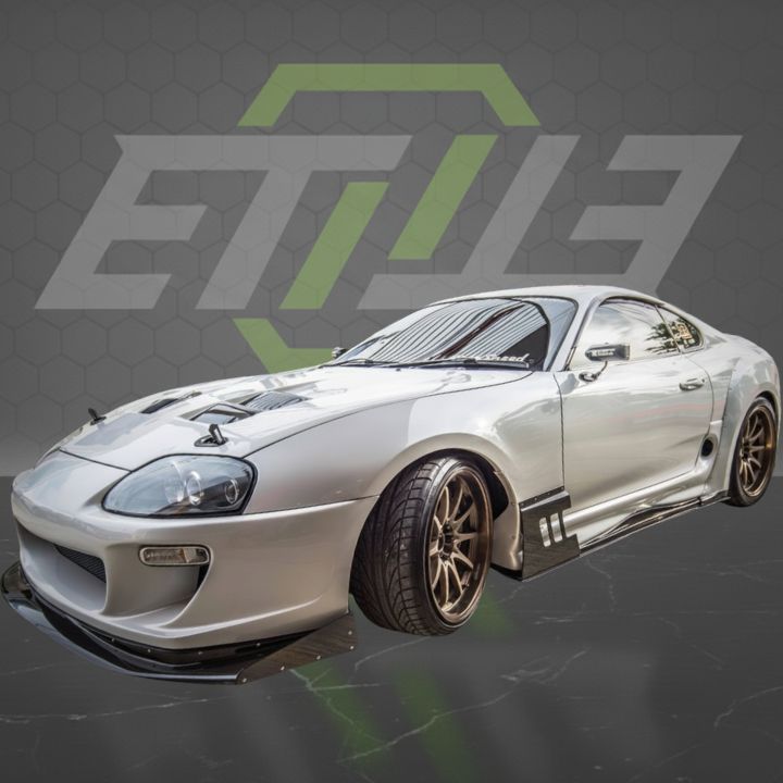 ETi Toyota Supra MKIV Ridox Style Front Fenders - Elite Ti