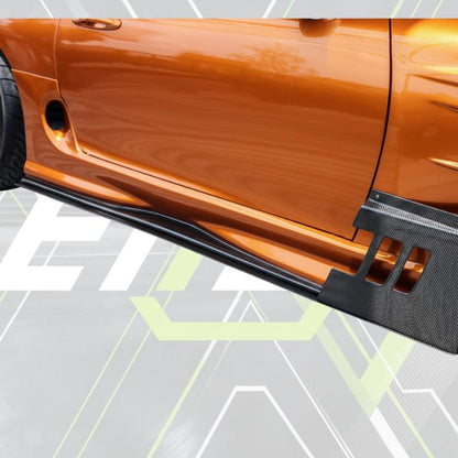 ETi Toyota Supra MKIV Ridox Style Side Skirts - Elite Ti