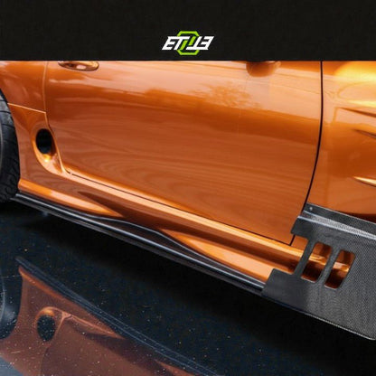 ETi Toyota Supra MKIV Ridox Style Side Skirts - Elite Ti