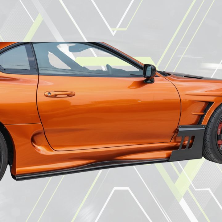 ETi Toyota Supra MKIV Ridox Style Widebody Kit - Elite Ti