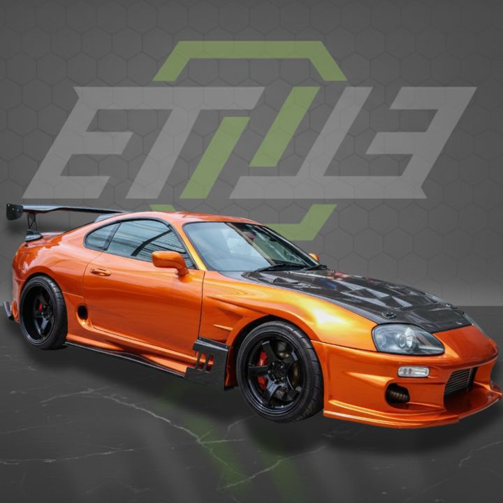 ETi Toyota Supra MKIV Ridox Style Widebody Kit - Elite Ti