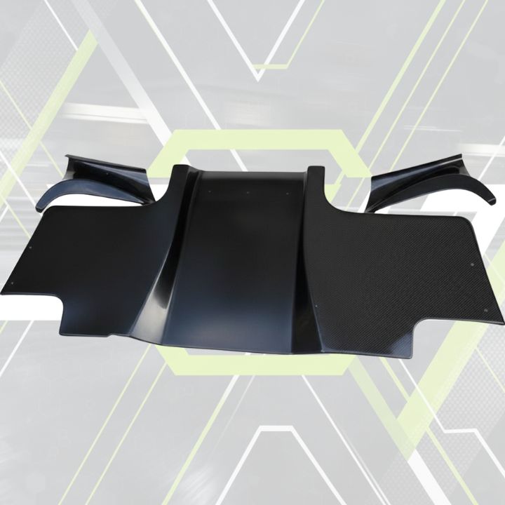 ETi Toyota Supra MKIV TS Style Carbon Rear Diffuser - Elite Ti
