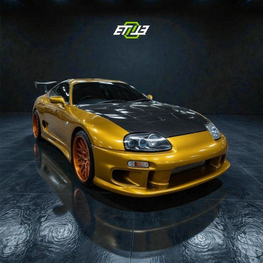 ETi Toyota Supra MKIV TS Style Hood - Elite Ti