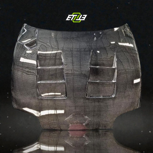 ETi Toyota Supra MKIV TS Style Hood - Elite Ti