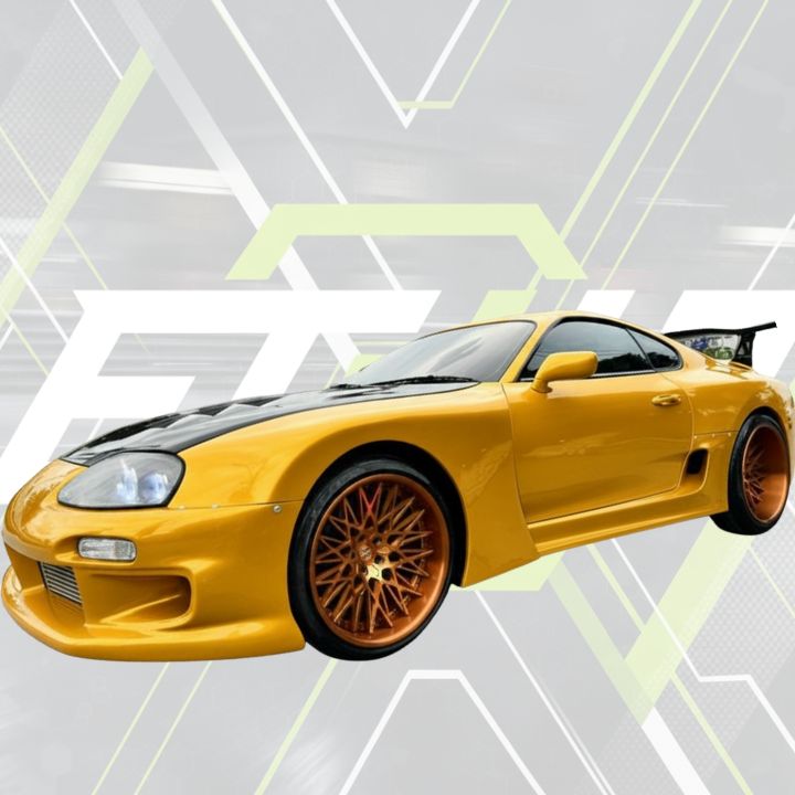 ETi Toyota Supra MKIV TS Style Side Skirt - Elite Ti