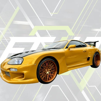 ETi Toyota Supra MKIV TS Style Side Skirt - Elite Ti