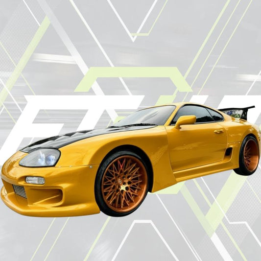 ETi Toyota Supra MKIV TS Style Side Skirt - Elite Ti