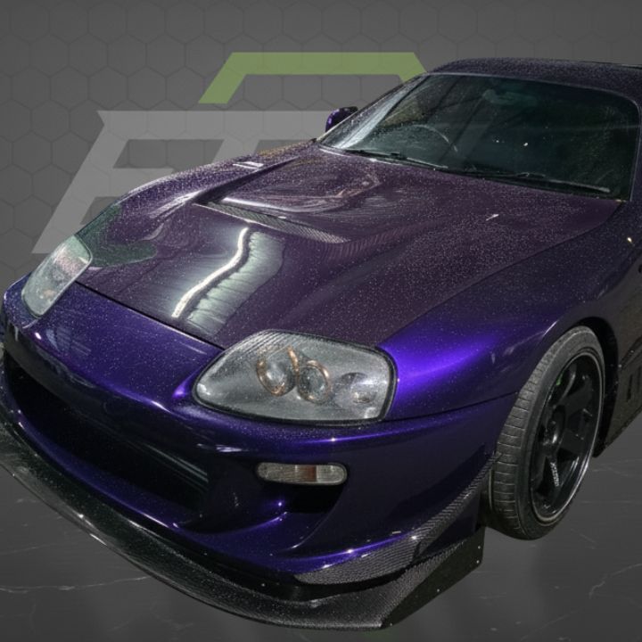 ETi Toyota Supra MKIV Varis Style Hood - Elite Ti