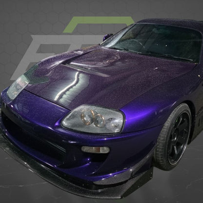 ETi Toyota Supra MKIV Varis Style Hood - Elite Ti