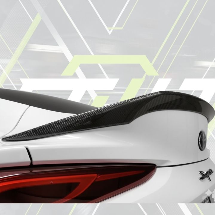 ETi Toyota Supra MKV Carbon Fiber Duckbill Wing - Elite Ti