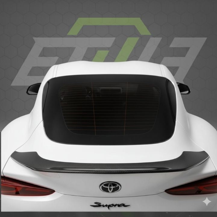 ETi Toyota Supra MKV Carbon Fiber Duckbill Wing - Elite Ti