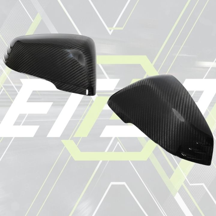 ETi Toyota Supra MKV Carbon Fiber Side Mirror Covers - Elite Ti