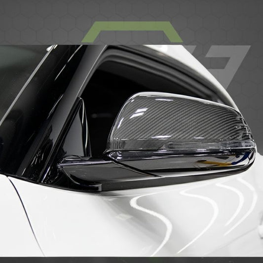 ETi Toyota Supra MKV Carbon Fiber Side Mirror Covers - Elite Ti