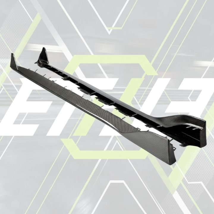 ETi Toyota Supra MKV Carbon Fiber Side Skirts - Elite Ti