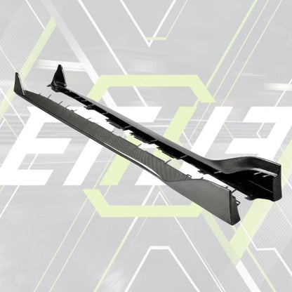 ETi Toyota Supra MKV Carbon Fiber Side Skirts - Elite Ti